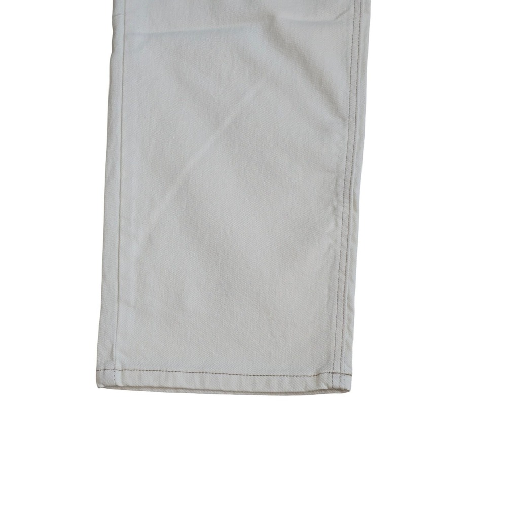 Time and Tru Womens High Rise Straight Leg Jeans Cream White Size 18 NWT - Picture 7 of 10
